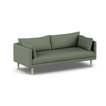 Linnevik sofa - Same Forest 6677-white-oiled oak, 3-seater - 1898