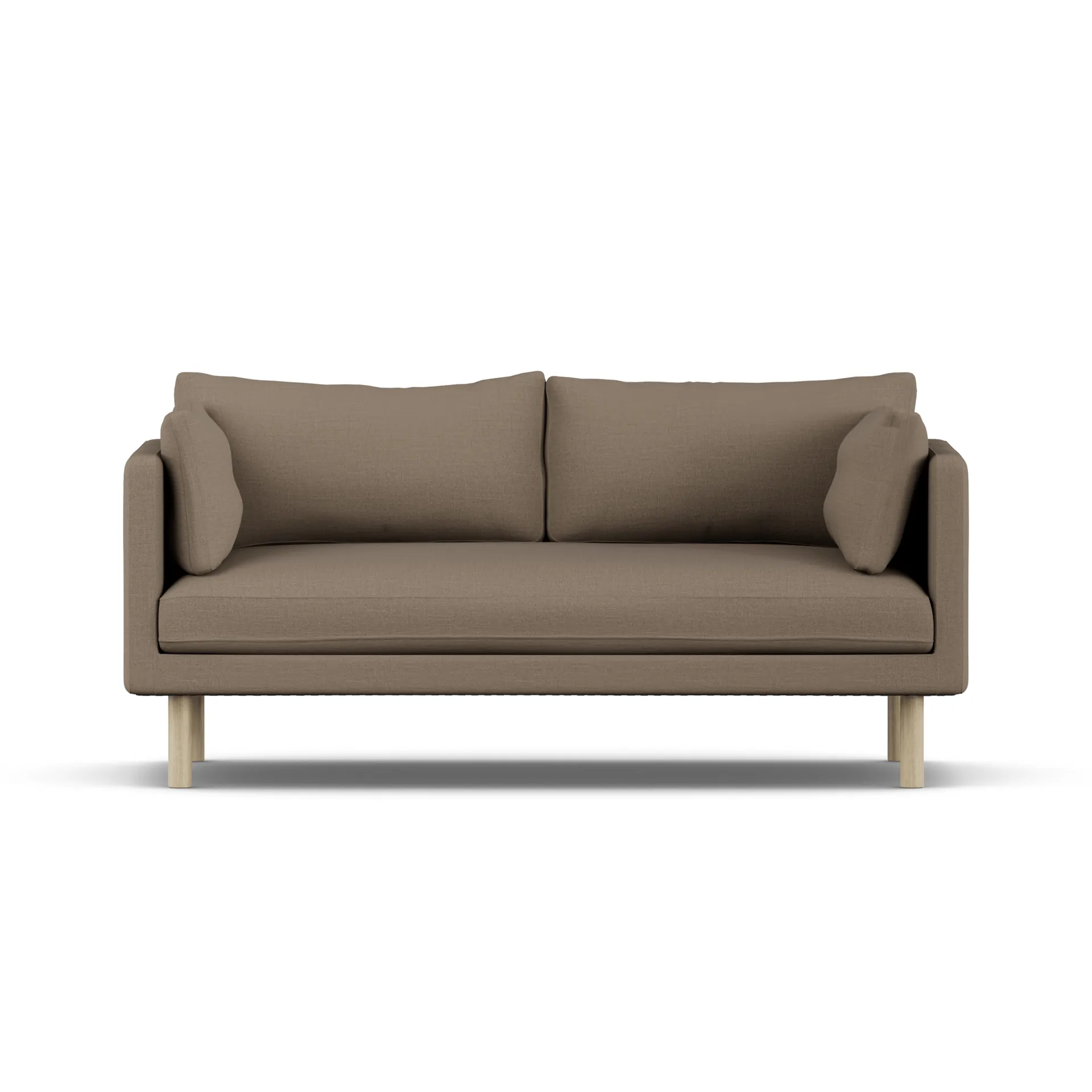 Linnevik sofa, Same Mole 6674-white-oiled oak, 2-seater 1898