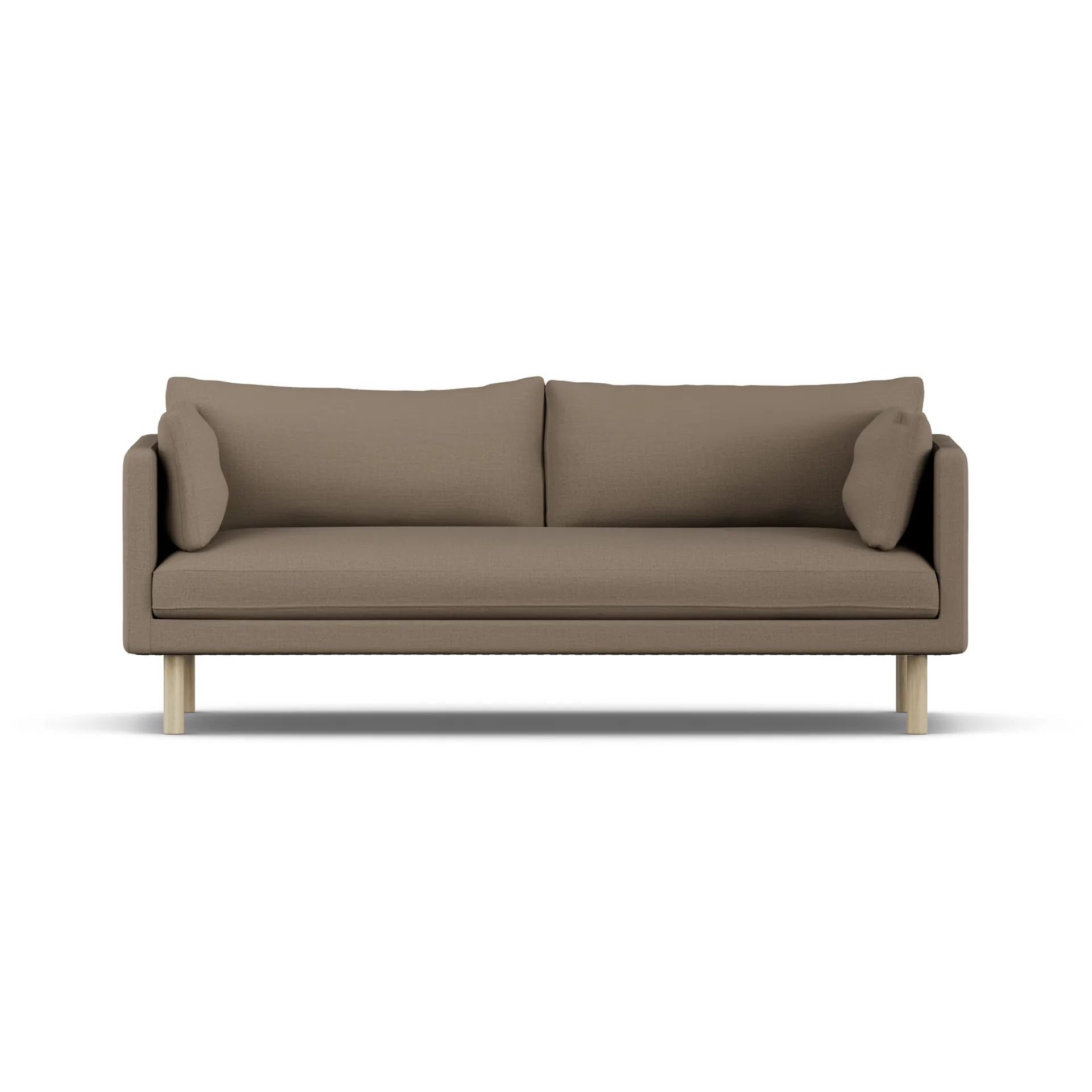 Linnevik sofa, Same Mole 6674-white-oiled oak, 3-seater 1898