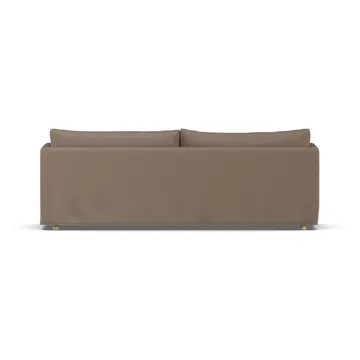 Linnevik sofa - Same Mole 6674-white-oiled oak, 4-seater, with skirt - 1898