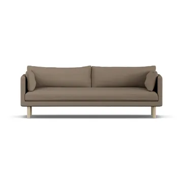 Linnevik sofa - Same Mole 6674-white-oiled oak, 4-seater - 1898