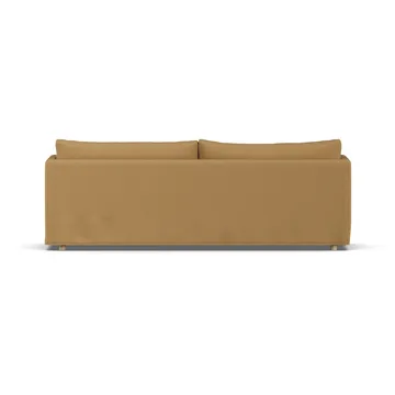 Linnevik sofa - Same Ochre 6676-white-oiled oak, 4-seater, with skirt - 1898