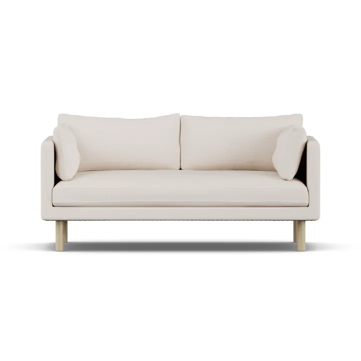 Linnevik sofa - Same Off White 6671-white-oiled oak, 2-seater - 1898