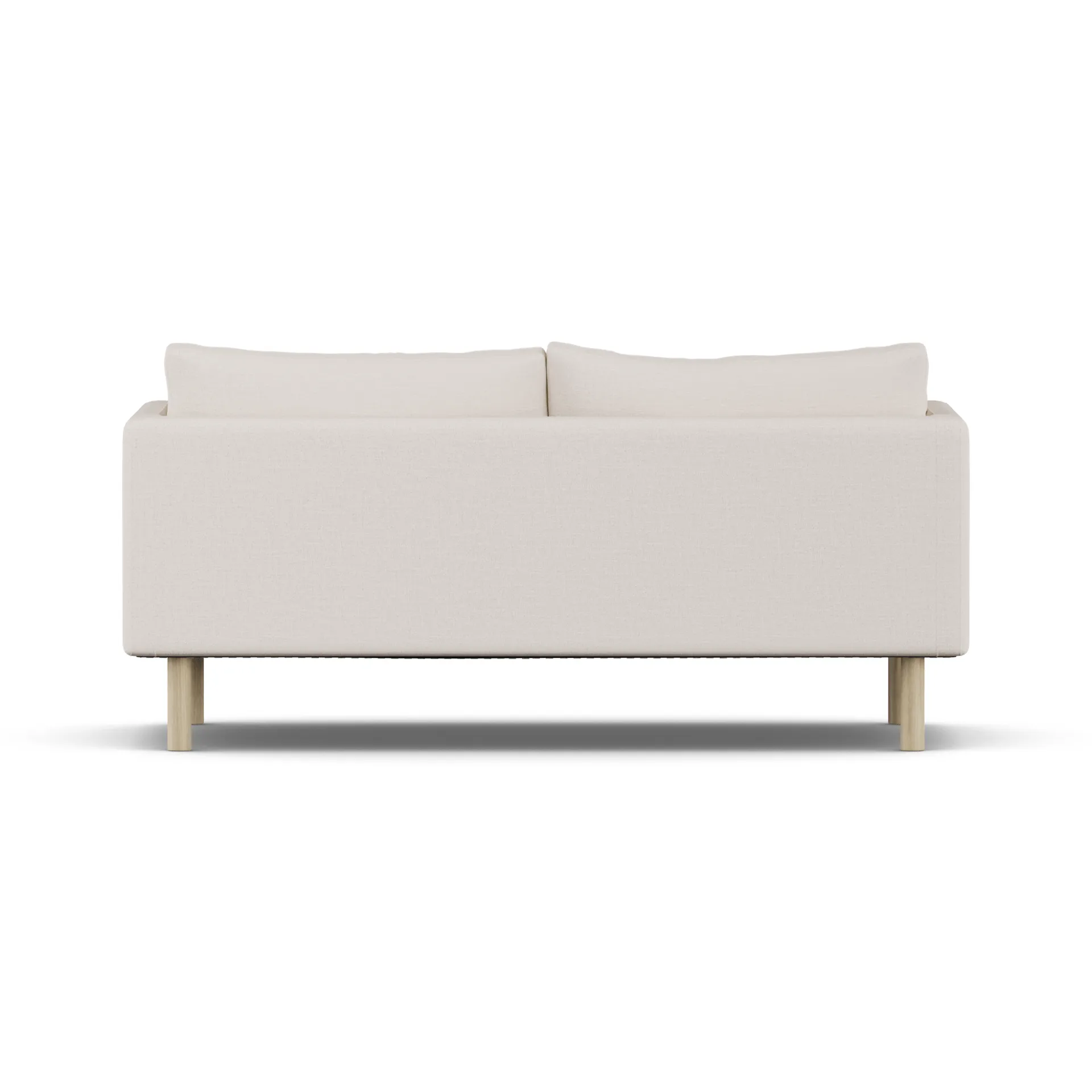 Linnevik sofa, Same Off White 6671-white-oiled oak, 2-seater 1898