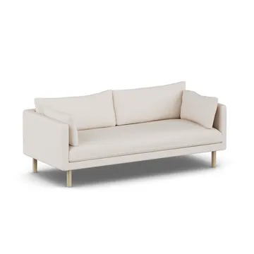 Linnevik sofa - Same Off White 6671-white-oiled oak, 3-seater - 1898