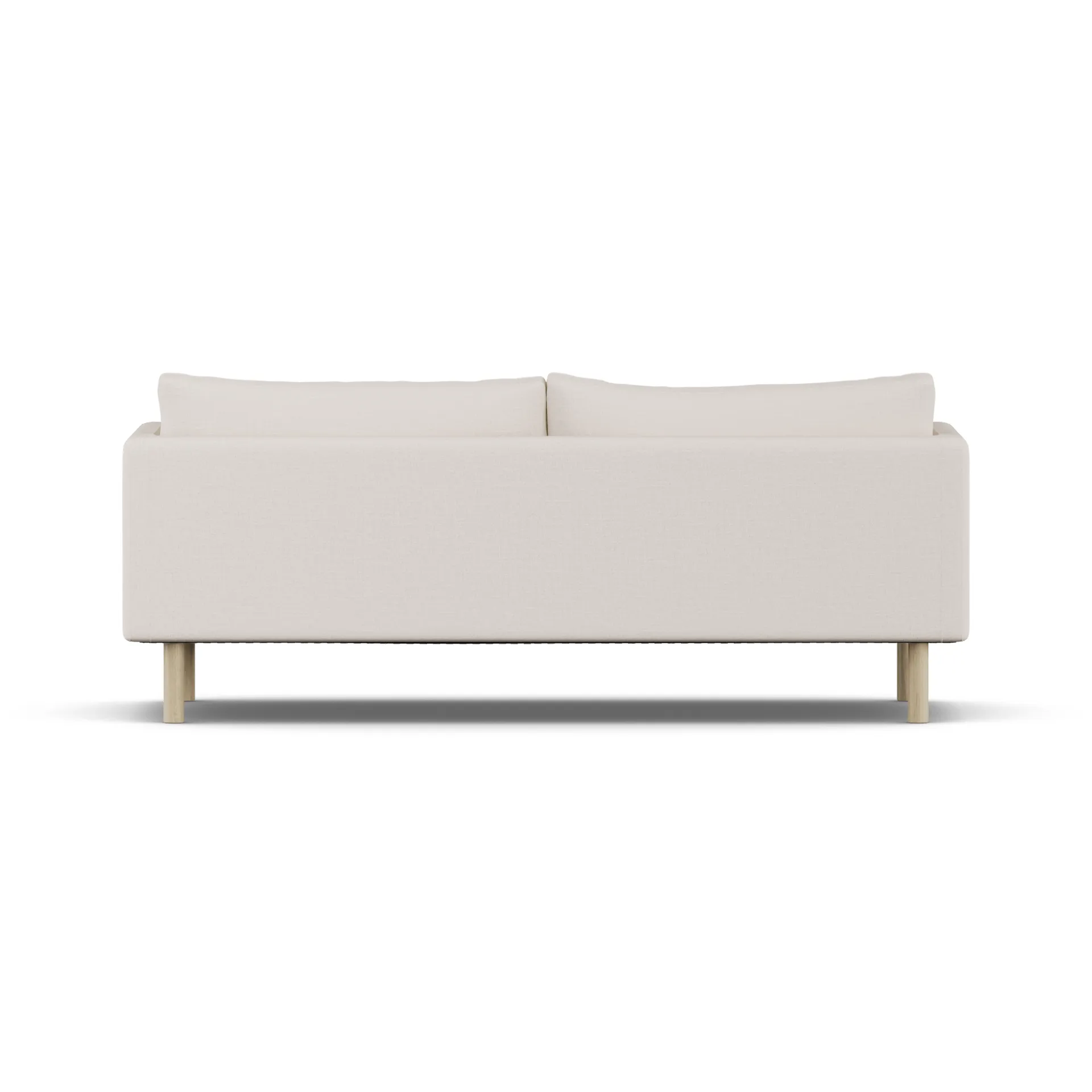 Linnevik sofa, Same Off White 6671-white-oiled oak, 3-seater 1898