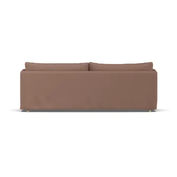 Linnevik sofa - Same Rust 6675-white-oiled oak, 4-seater, with skirt - 1898