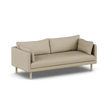 Linnevik sofa - Same Sand 6672-white-oiled oak, 3-seater - 1898