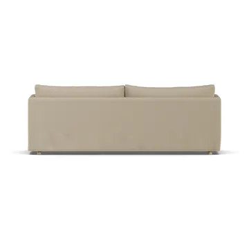 Linnevik sofa - Same Sand 6672-white-oiled oak, 4-seater, with skirt - 1898