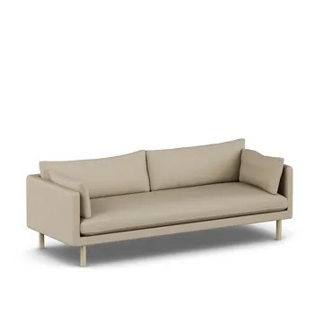 Linnevik sofa - Same Sand 6672-white-oiled oak, 4-seater - 1898