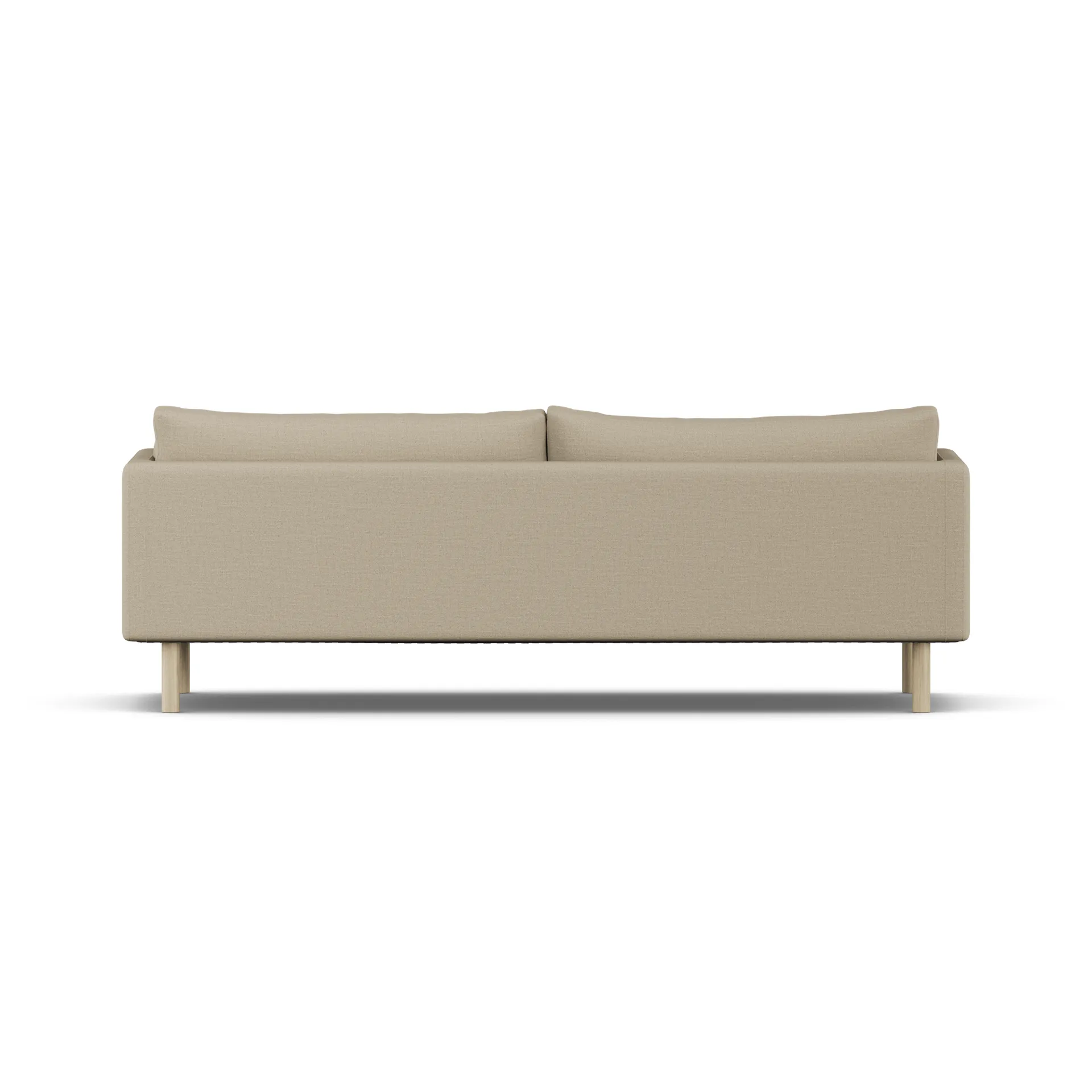 Linnevik sofa, Same Sand 6672-white-oiled oak, 4-seater 1898