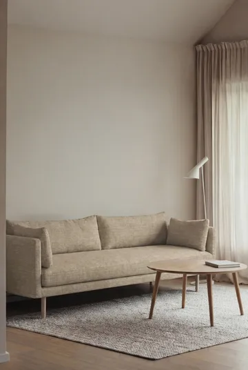 Linnevik sofa - Same Sand 6672-white-oiled oak, 4-seater - 1898