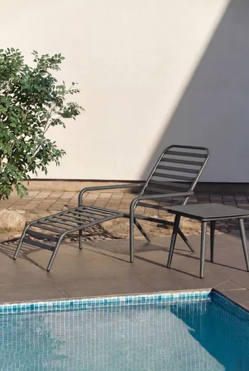 Marsala side table - Anthracite, 55x50 cm - 1898