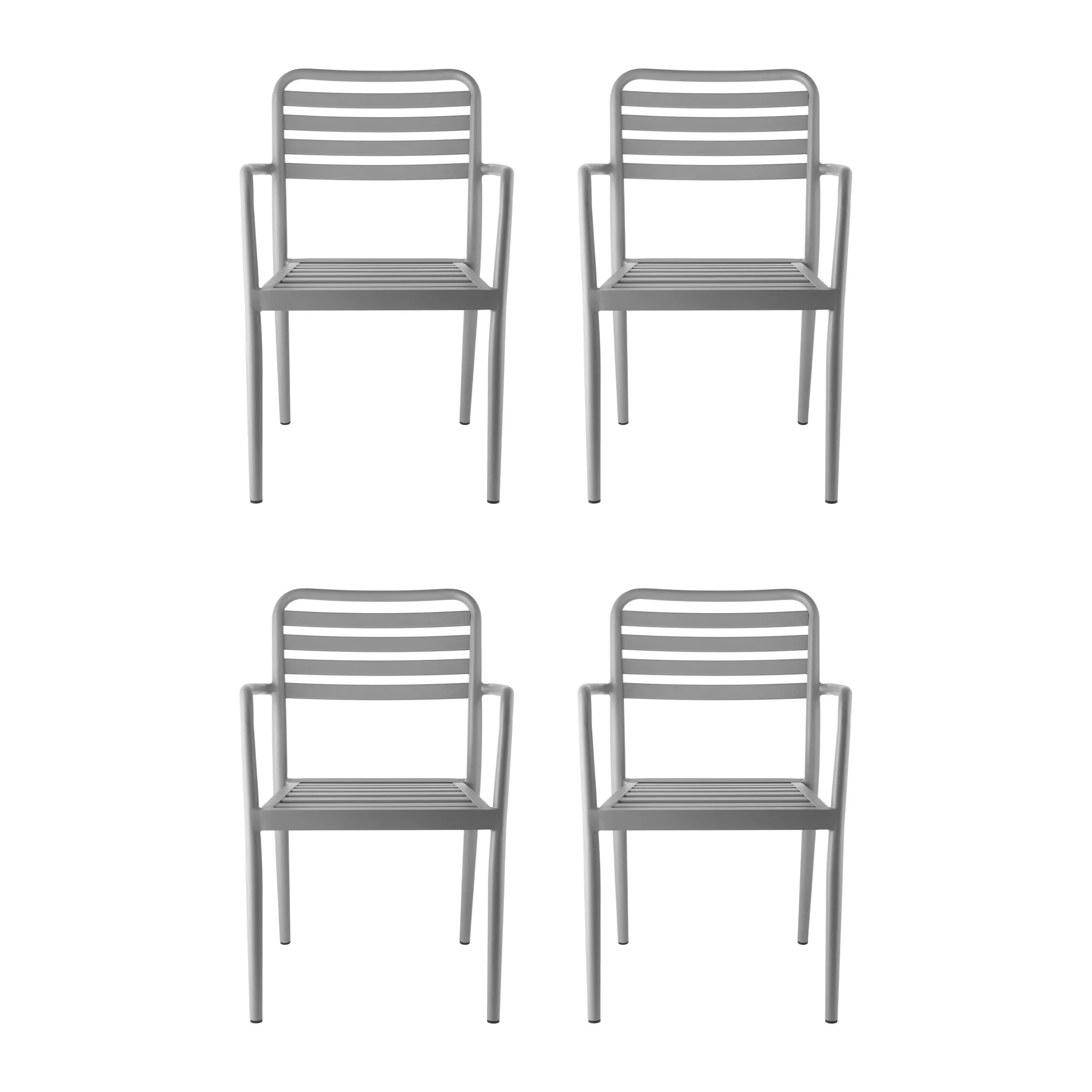 Messina armchair, Taupe, 4-pack 1898