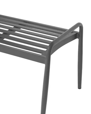 Messina bench 51x124 cm - Anthracite - 1898