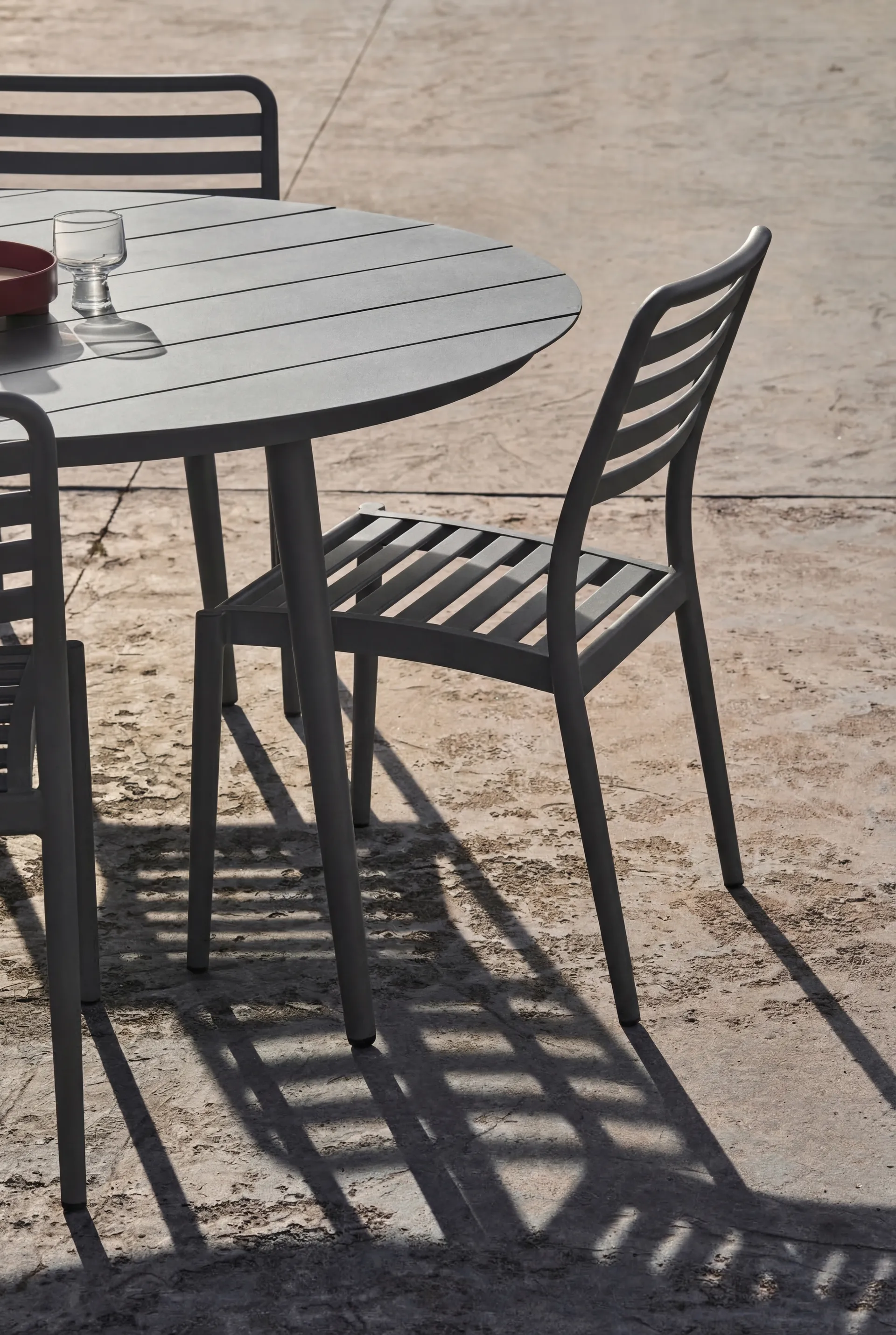 Messina chair, Anthracite, 6-pack,  1898