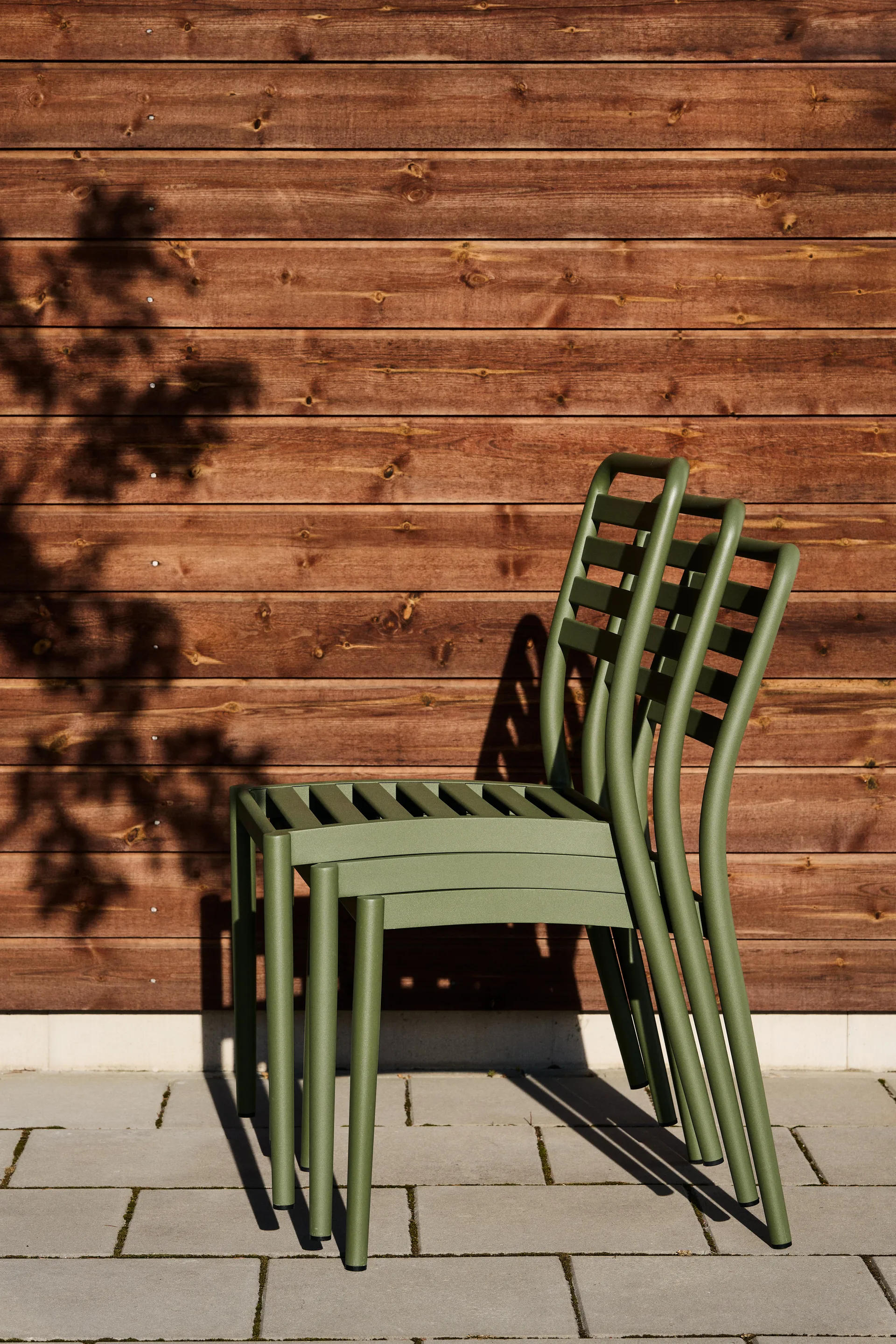 Messina chair, Moss green, 4-pack,  1898