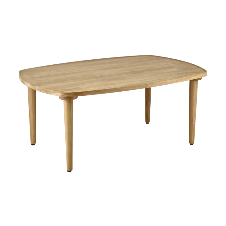 Nyhem coffee table 89x59x37 cm - Natural lacquered oak - 1898