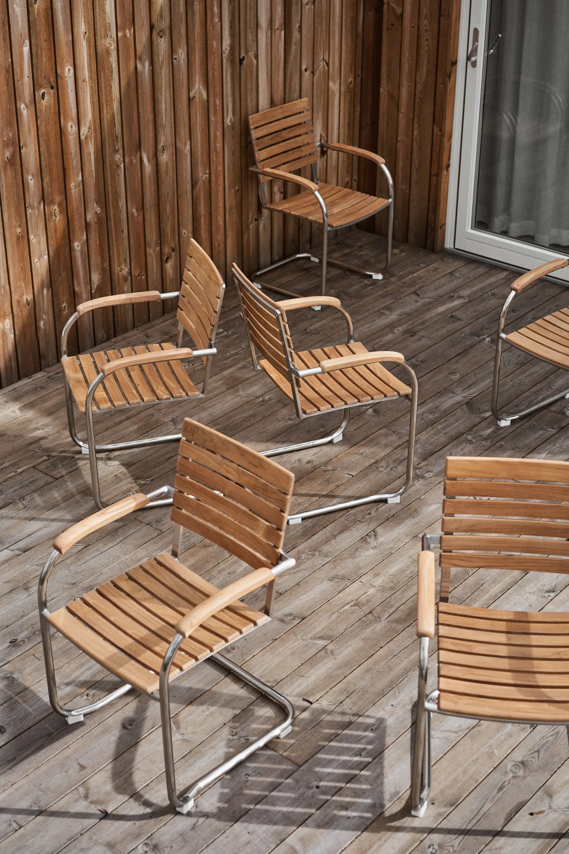 Rörvik dining set with 6 chairs,  1898