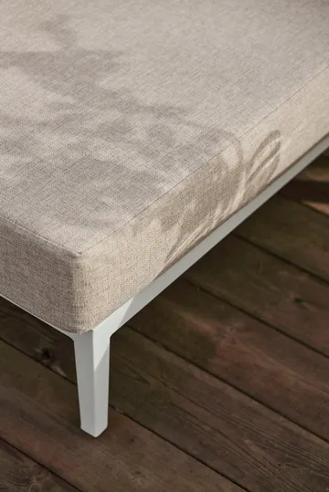 Santander footstool - White-beige - 1898