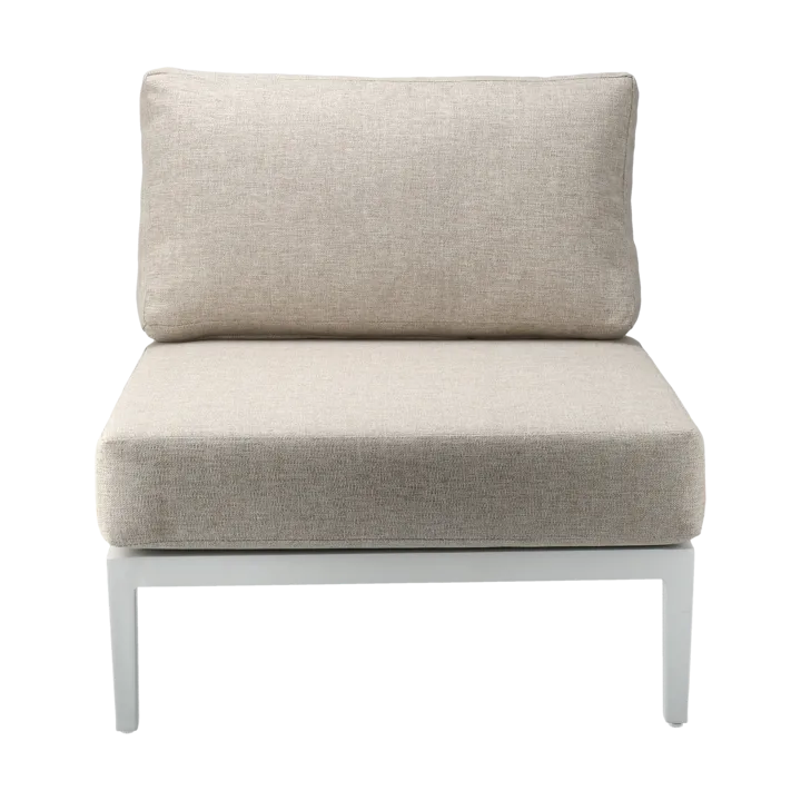 Santander modul sofa center module - White-beige - 1898