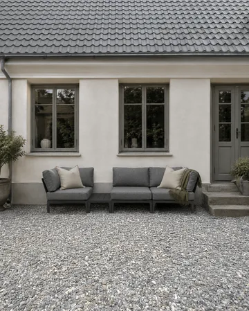 Santander modul sofa corner module - Grey - 1898