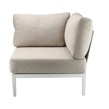 Santander modul sofa corner module - White-beige - 1898