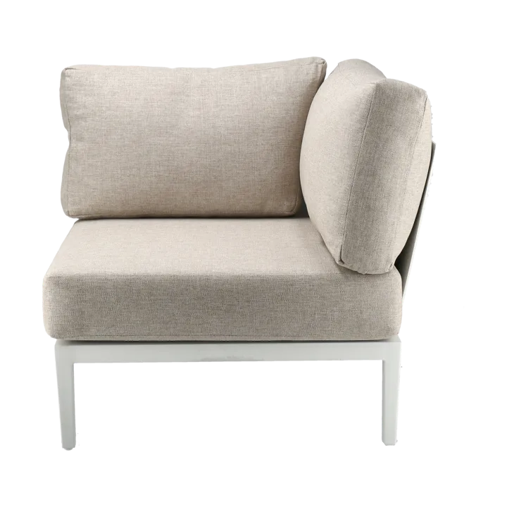 Santander modul sofa corner module - White-beige - 1898