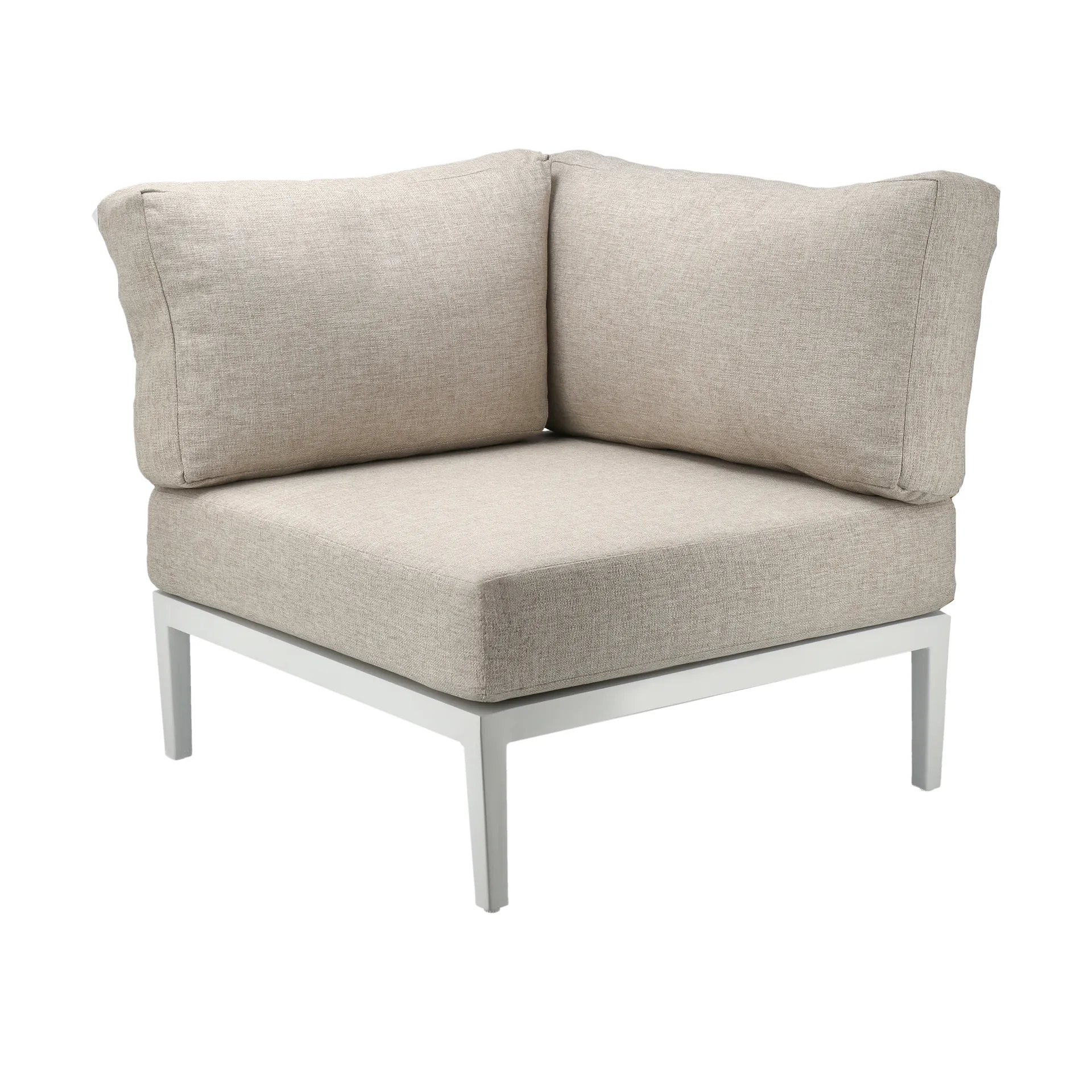 Santander modul sofa corner module, White-beige 1898