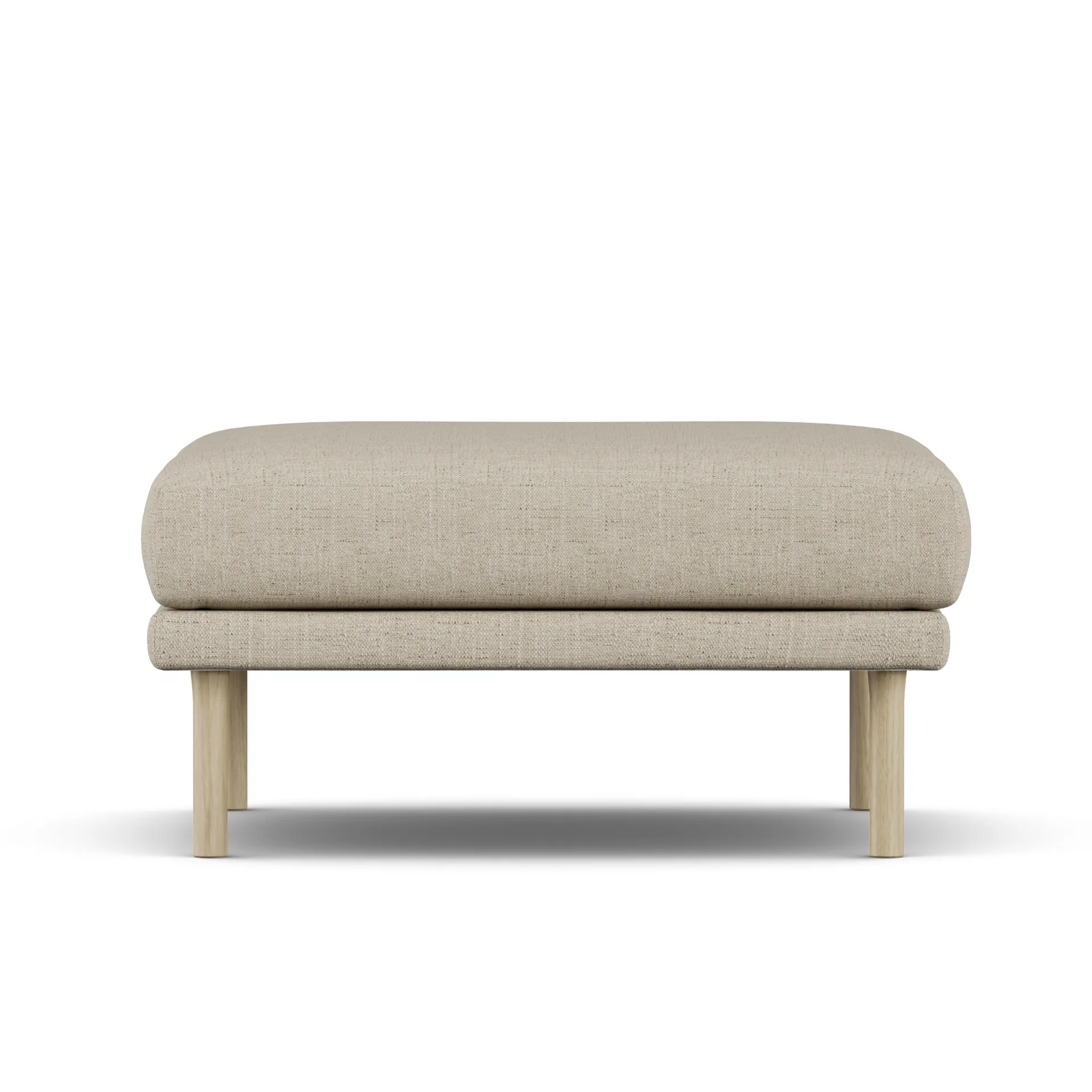 Sjövik footstool, Bern Beige 0341-white-oiled oak 1898