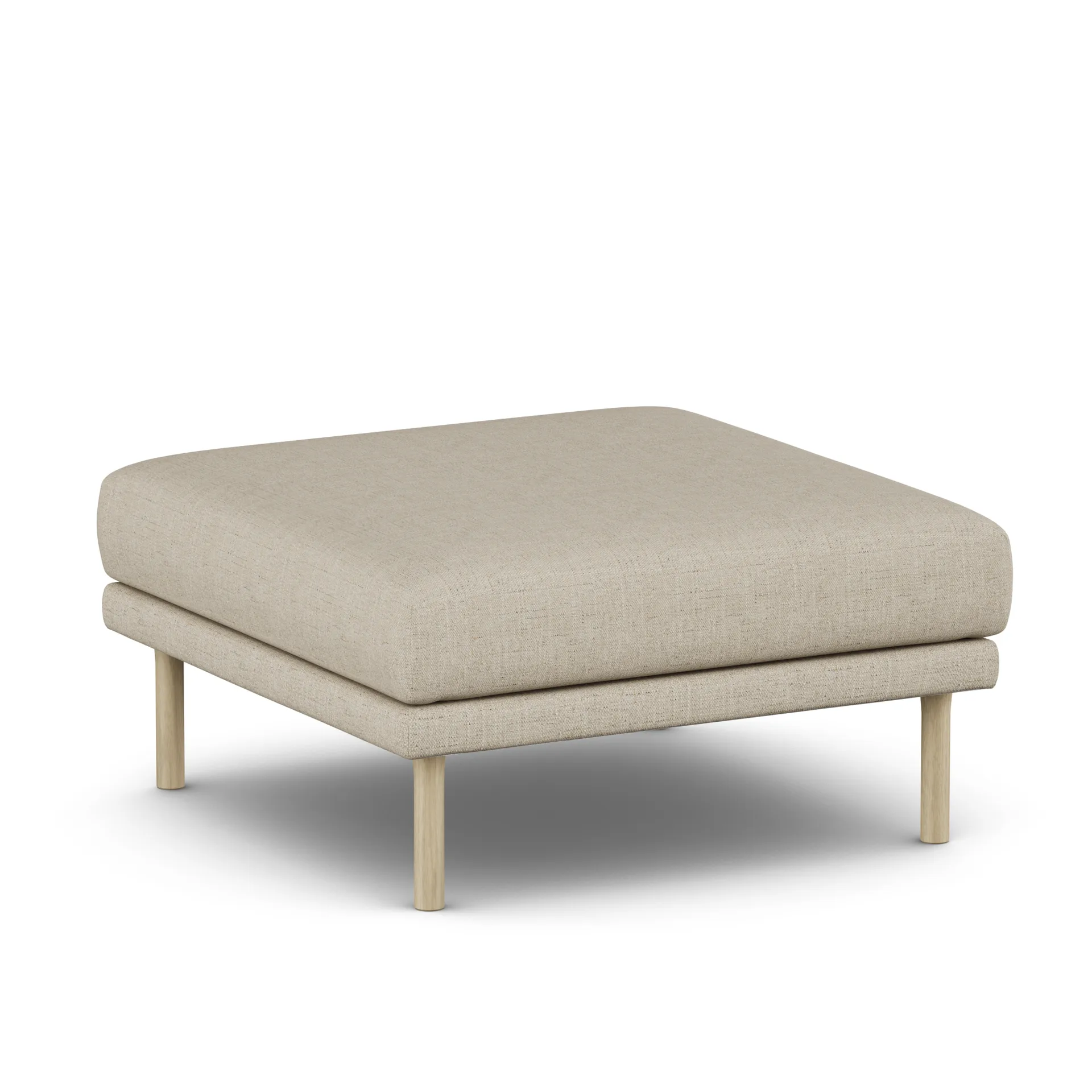 Sjövik footstool, Bern Beige 0341-white-oiled oak 1898