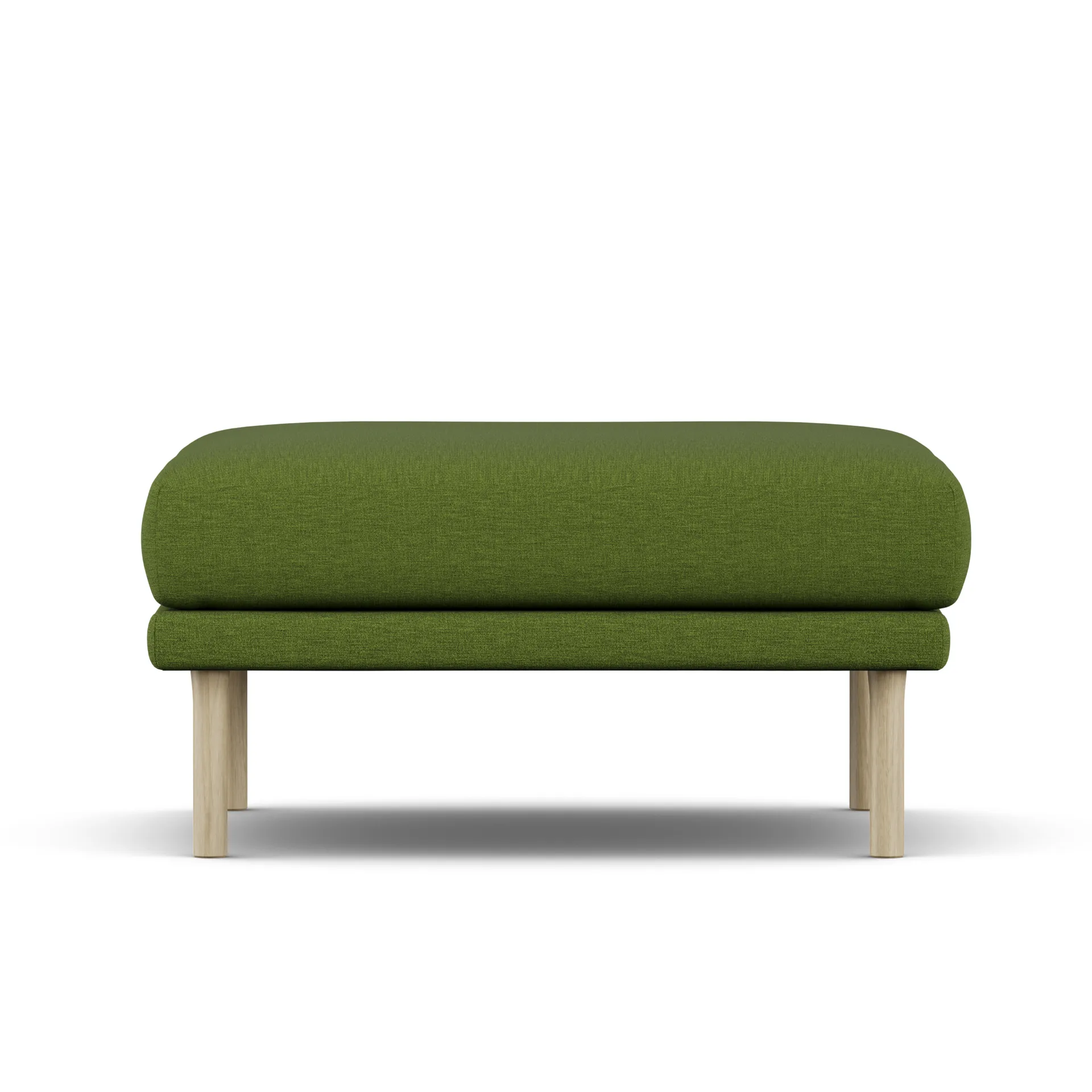 Sjövik footstool, Luiza Green 3975-white-oiled oak 1898