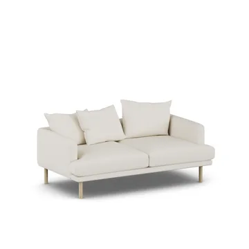 Sjövik sofa - Jump Off White 1954-white-oiled oak, 2,5-seater - 1898
