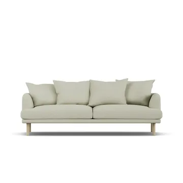 Sjövik sofa - Luiza Beige 3981-white-oiled oak, 3-seater - 1898