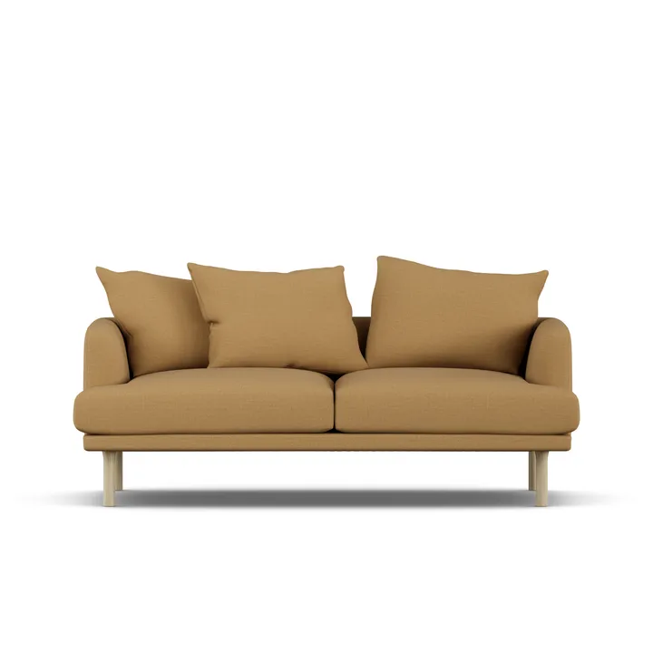 Sjövik sofa - Same Ochre 6676-white-oiled oak, 2,5-seater - 1898