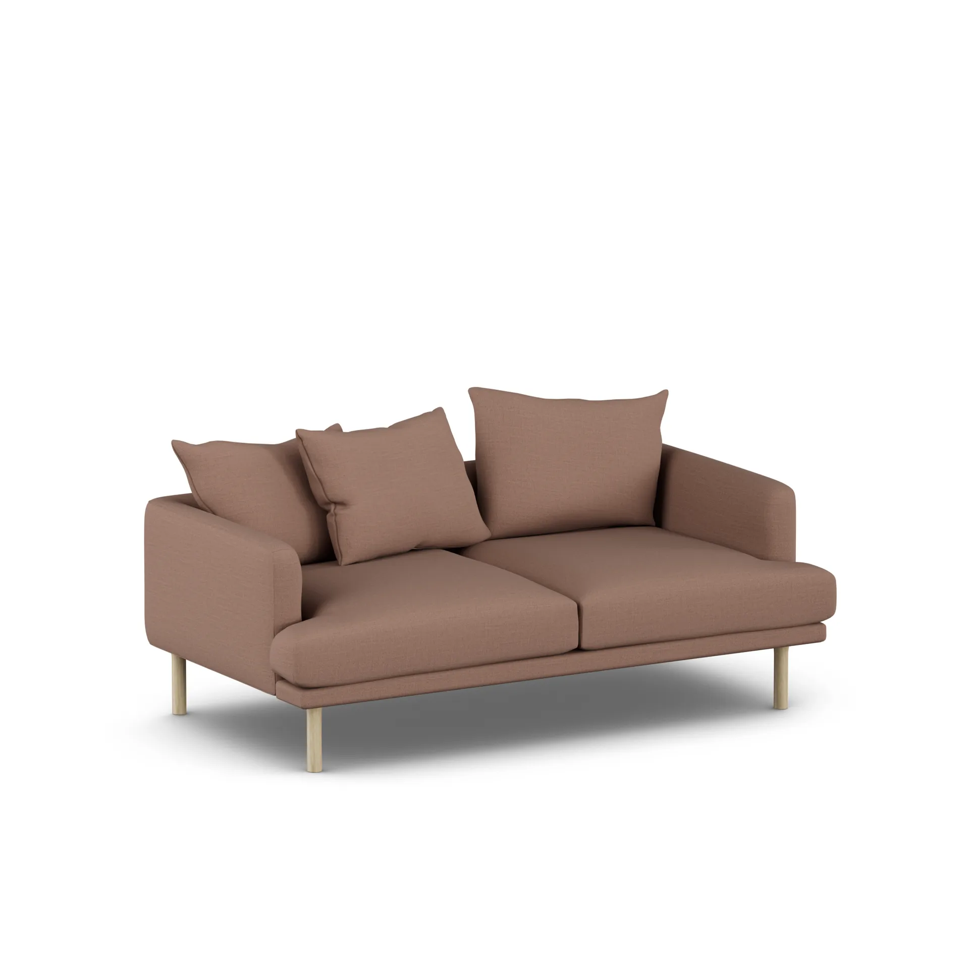 Sjövik sofa, Same Rust 6675-white-oiled oak, 2,5-seater 1898