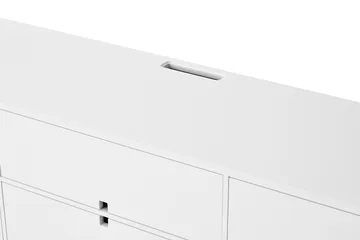Square media bench - White - 1898