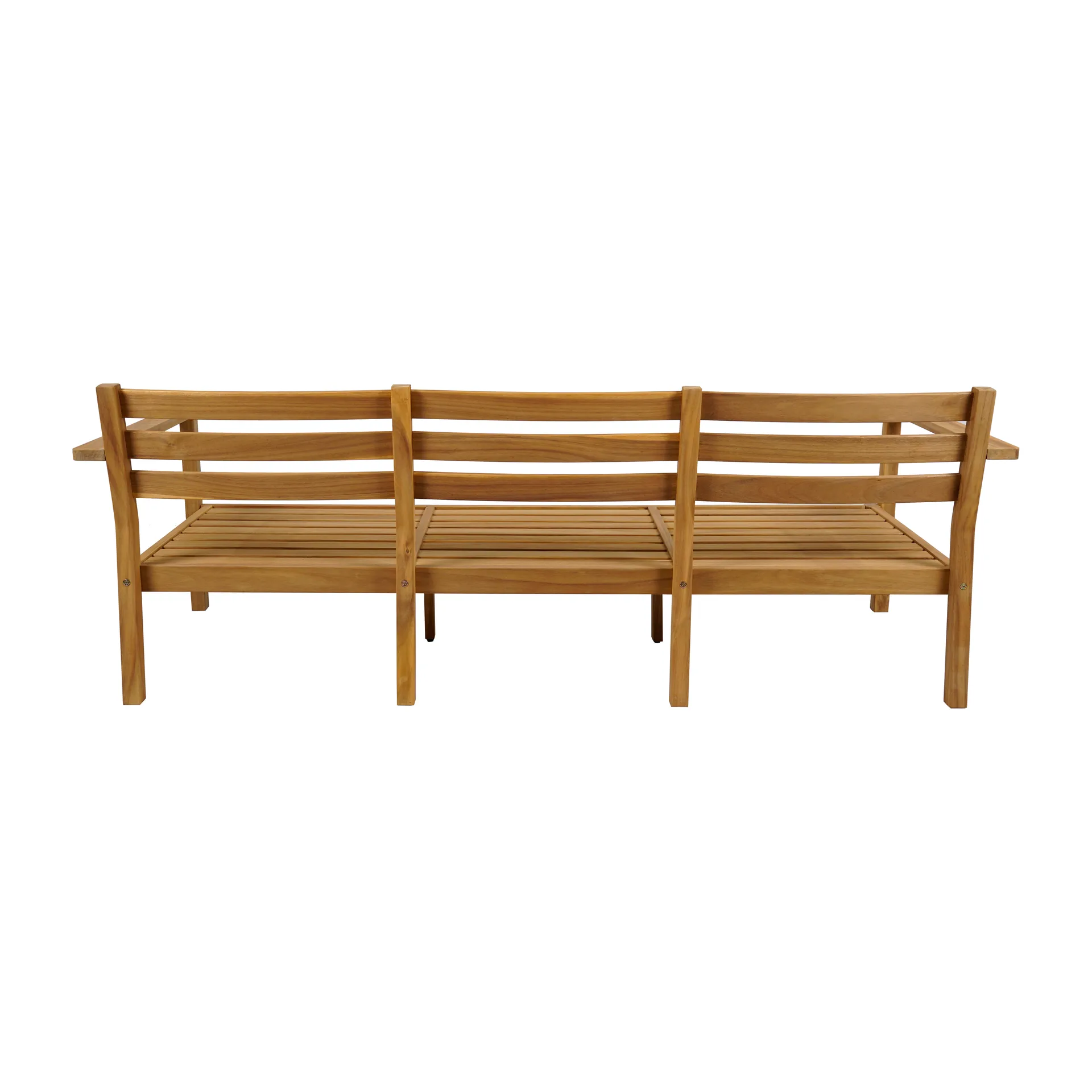 Stockaryd sofa 3-seater teak/dark grey,  1898