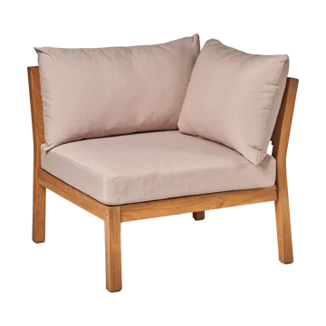 Stockaryd sofa module corner section teak/beige - 1898
