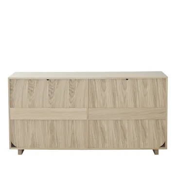 Vidja side table - White pigmented oak - 1898