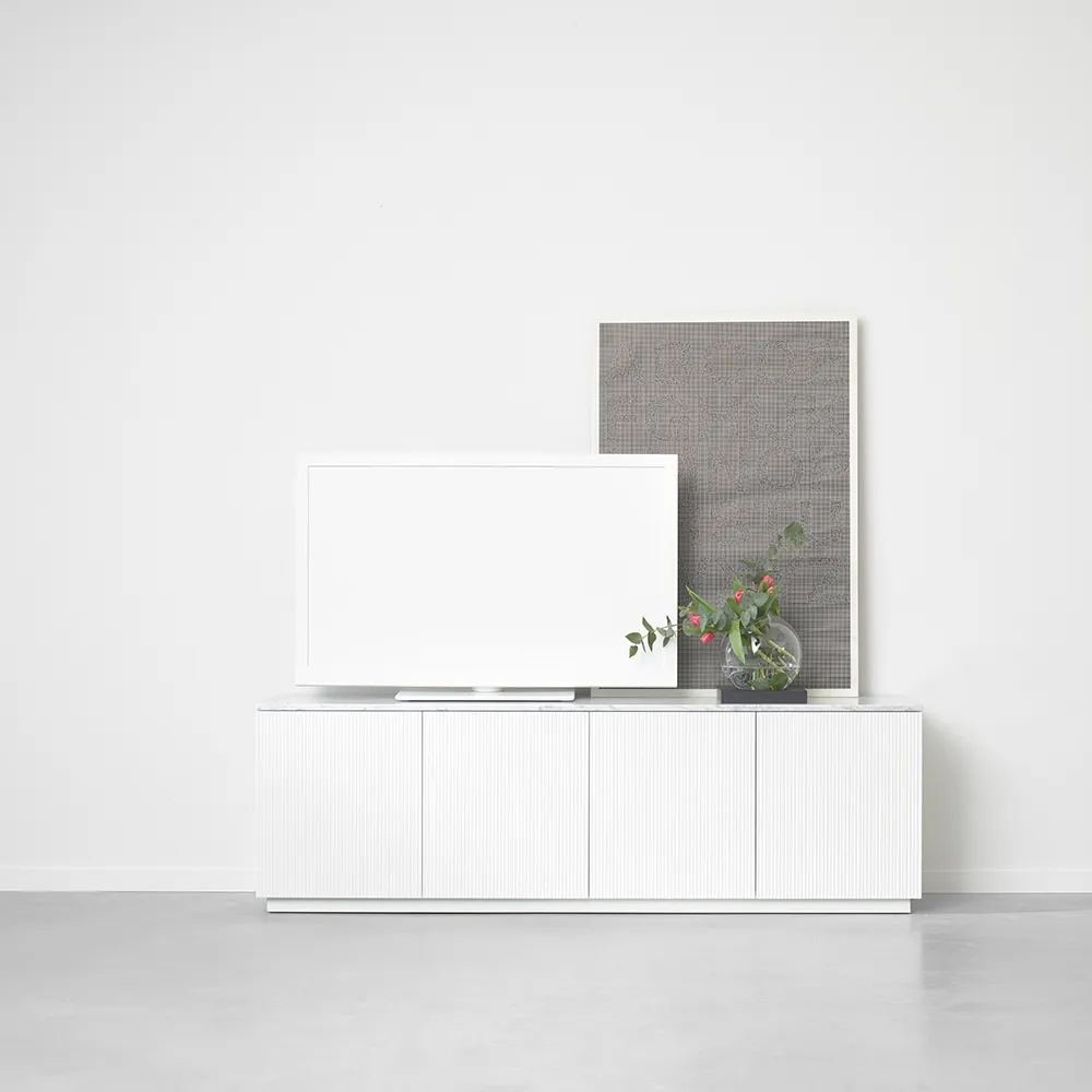 Beam side table, Light grey, light grey stand A2