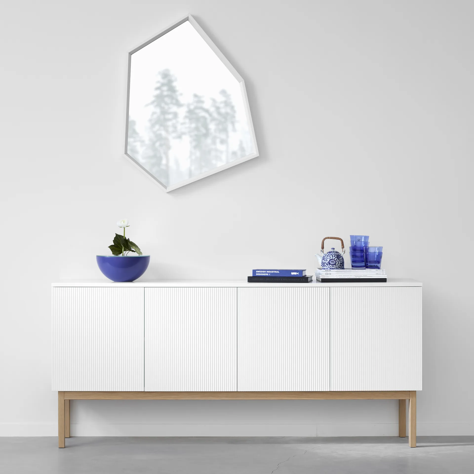 Beam side table, Light grey, light grey stand A2