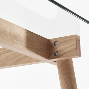 Corners dining table - Oak oil glass - A2