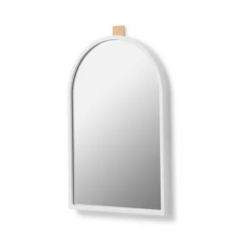 Echo wall mirror - White, 43x63 cm - A2