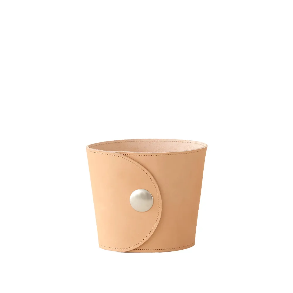 Hug flower pot, Light brown, h.12 cm Ø14 cm A2
