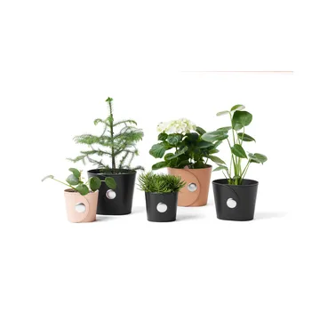 Hug flower pot - Light brown, h.15 cm Ø18 cm - A2