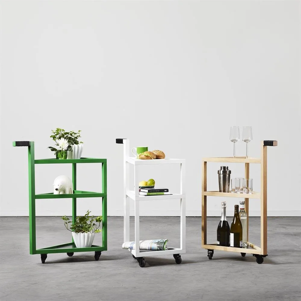 Move serving trolley, Oak A2