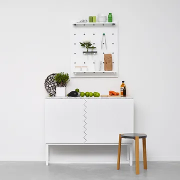 Story tabletop - Marble white - A2