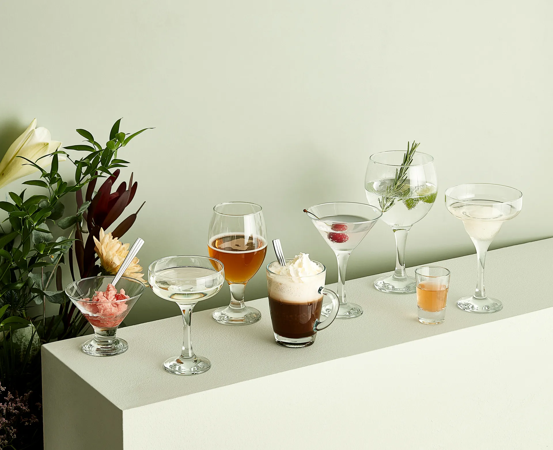 Café gin glass 64.5 cl, Clear Aida