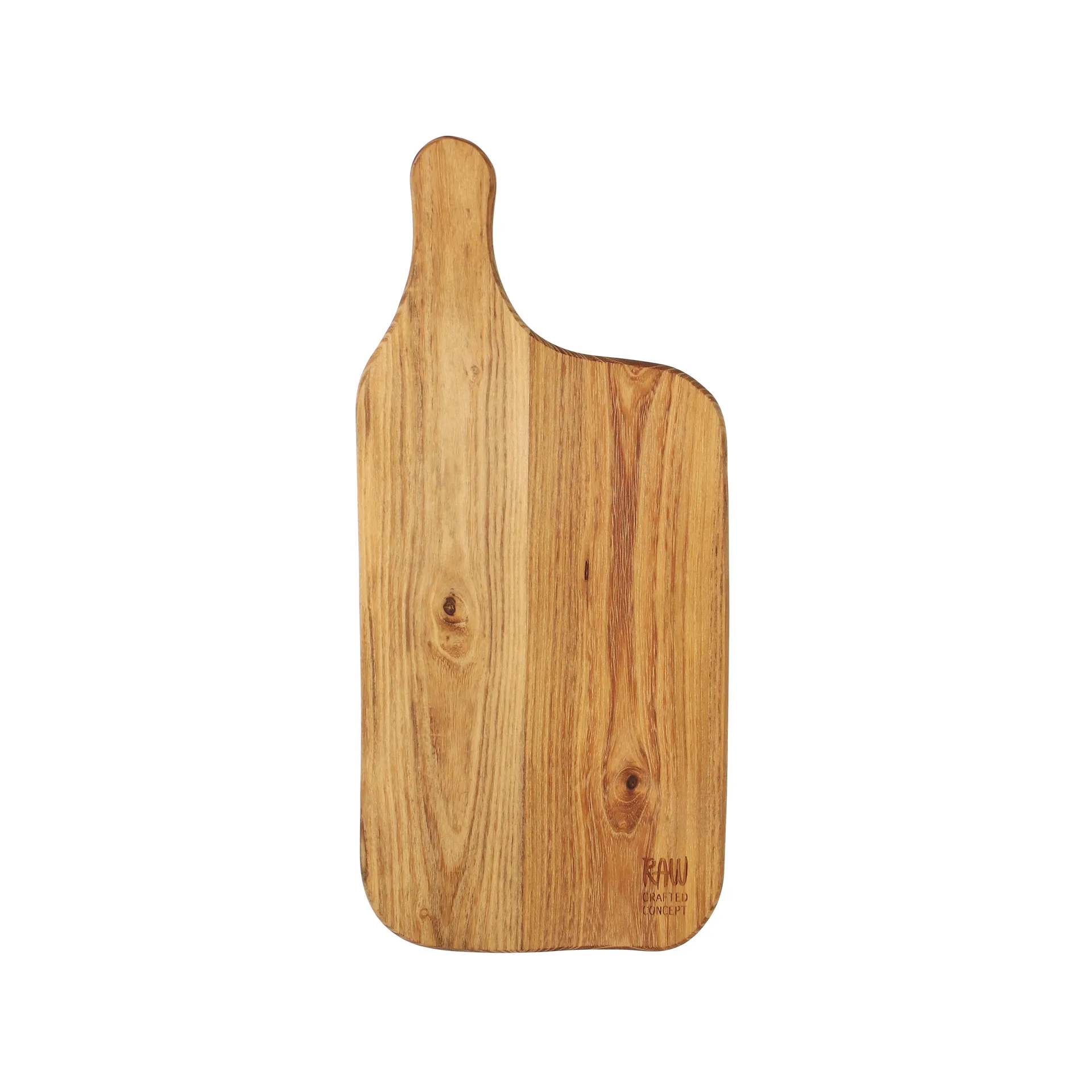 Raw cutting board teak, 37.5x17 cm Aida